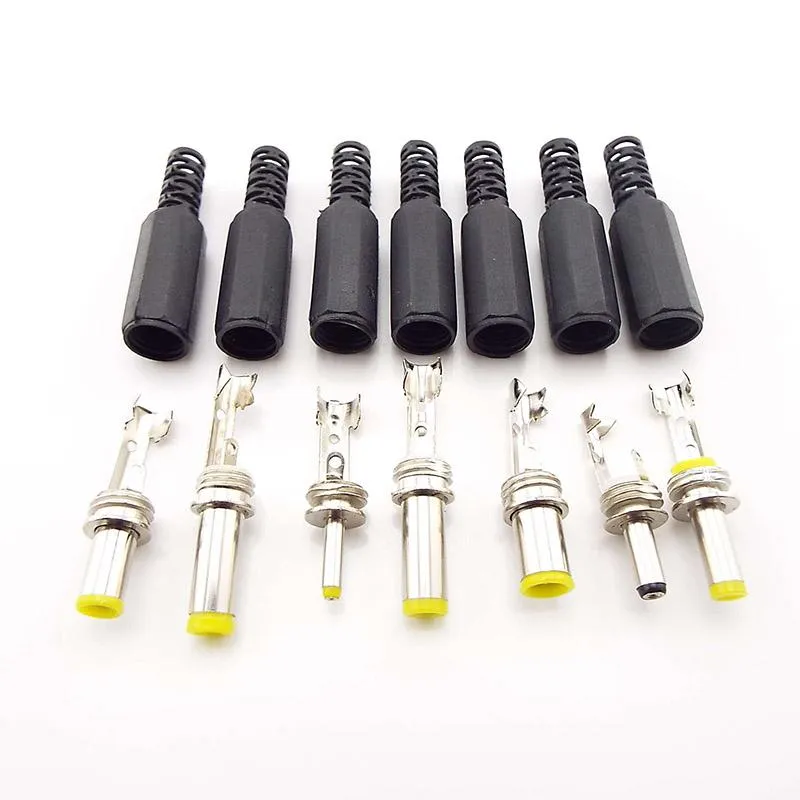 Altri accessori per l'illuminazione Adattatore connettore maschio per spina di alimentazione 3.5x1.35mm 4.0x1.7mm 4.8x1.7mm 5.5x2.1mm Jack SockeAltro