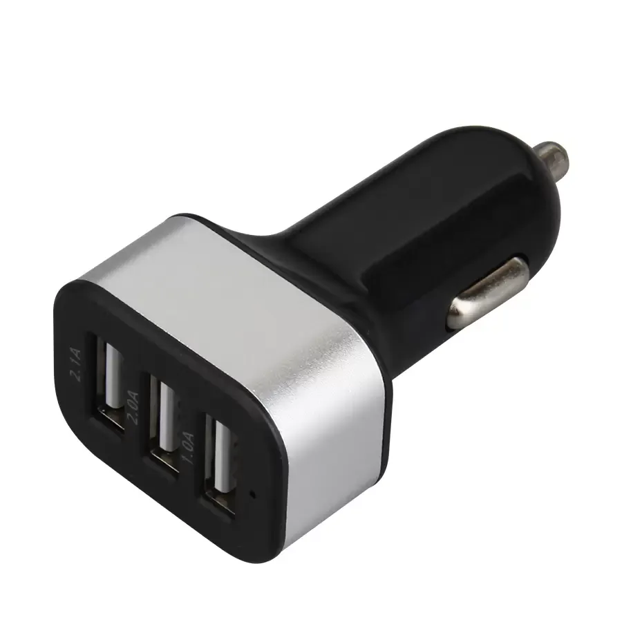 Universal Triple USB Car  Adapter 3 Ports Car- Charging For Samsung  LG Mobile Phone Tablet