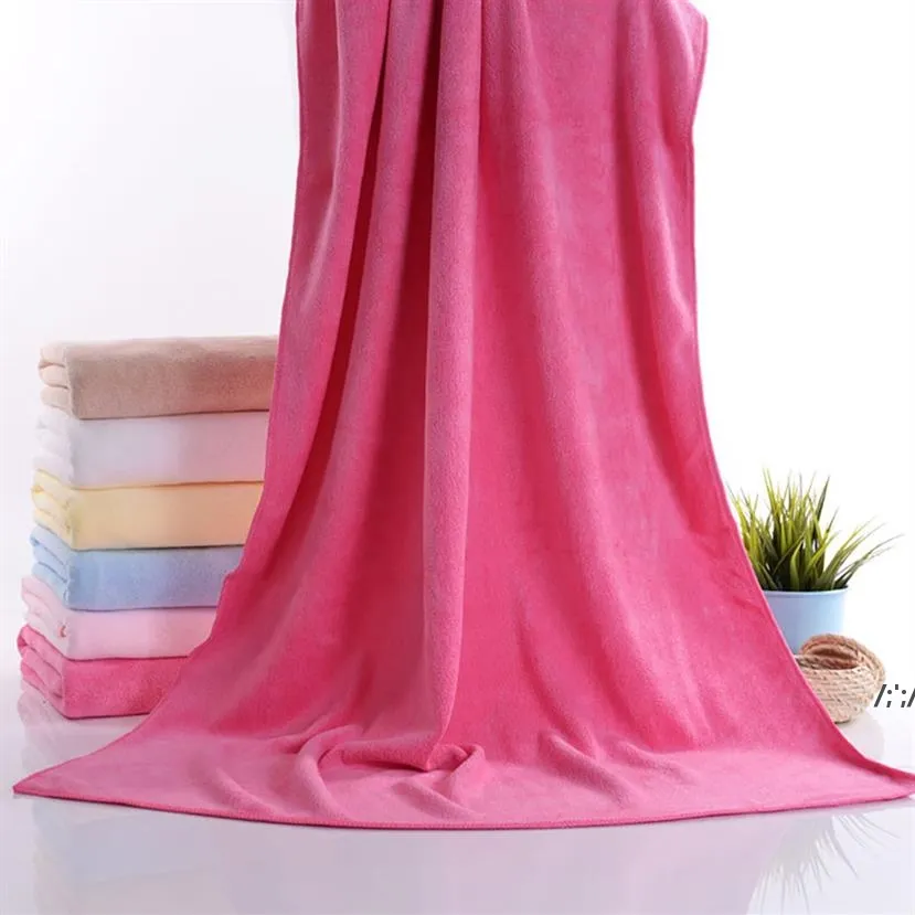 35 * 75cm Microfiber Luie Rag Housecheping Reinigingsdoeken Verdikt Absorberend Schuursponsje Vloer Keuken Glas Handdoek RRE13495