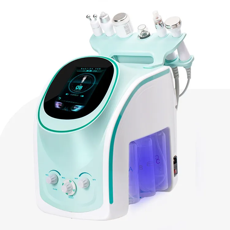 Ansiktsrengöring Lyftningskalning och hydros Hydrofacials Water Jet Aqua Facial Hydra Dermabrasion Machine Skinblekning och föryngring