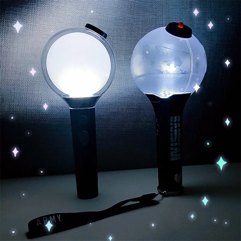 KPOP Army Bomb Ver.4 Light Stick Edition خاص SE خريطة Soul Ver.3 Limited Lightstick Lightstick مع التحكم في تطبيق Bluetooth 220325