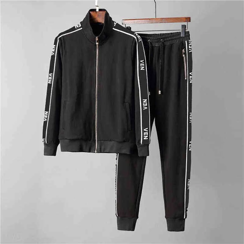 2021SS MENS TRACKSUPT Sweatshirts Passar Luxury Sports Suit Men Hoodies Jackor Coat Man Designer Sweatsuit Tracks Sportswear 2286J T220809
