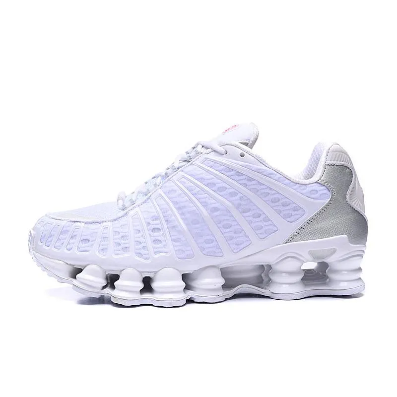 Shox TL R4 Running Shoes men women Ride 2 NZ Leven Triple Black White Metallic Pure Platinum Dark Blue Volt Skepta Grey Blue mens trainers sports
