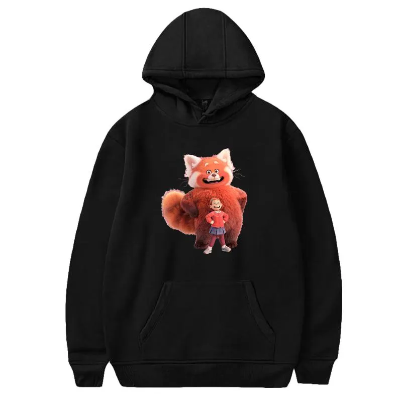 Erkek Hoodies Sweatshirts Anime Film Kırmızı Değişen Kadınlar Erkek Sweatshirt Genç Erkek Kız Sokak Giyim Harajuku Kawai Ünlü Brandmen's