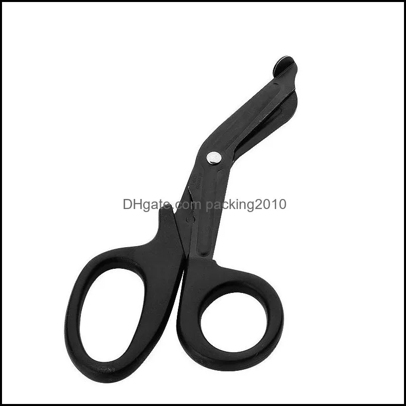 tactical rescue scissor trauma gauze emergency first aid Shears outdoor Paramedic bandage DH9475