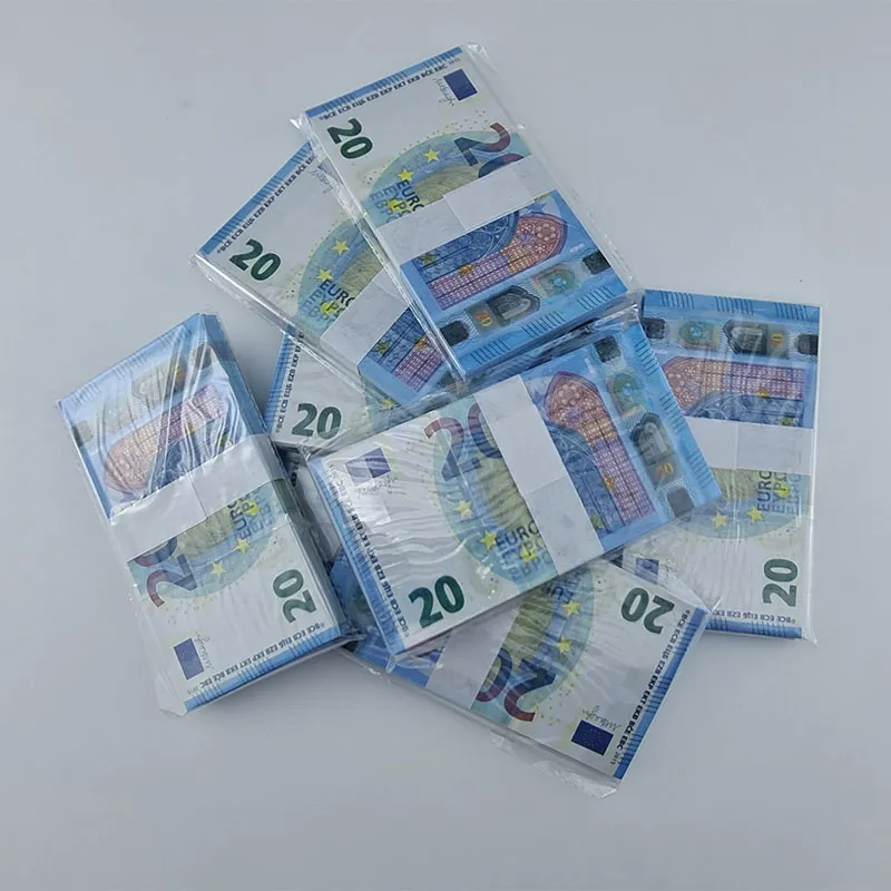 NAJILI 207PCS Faux Billets Euros, Realiste Billet Euro, Prop Money