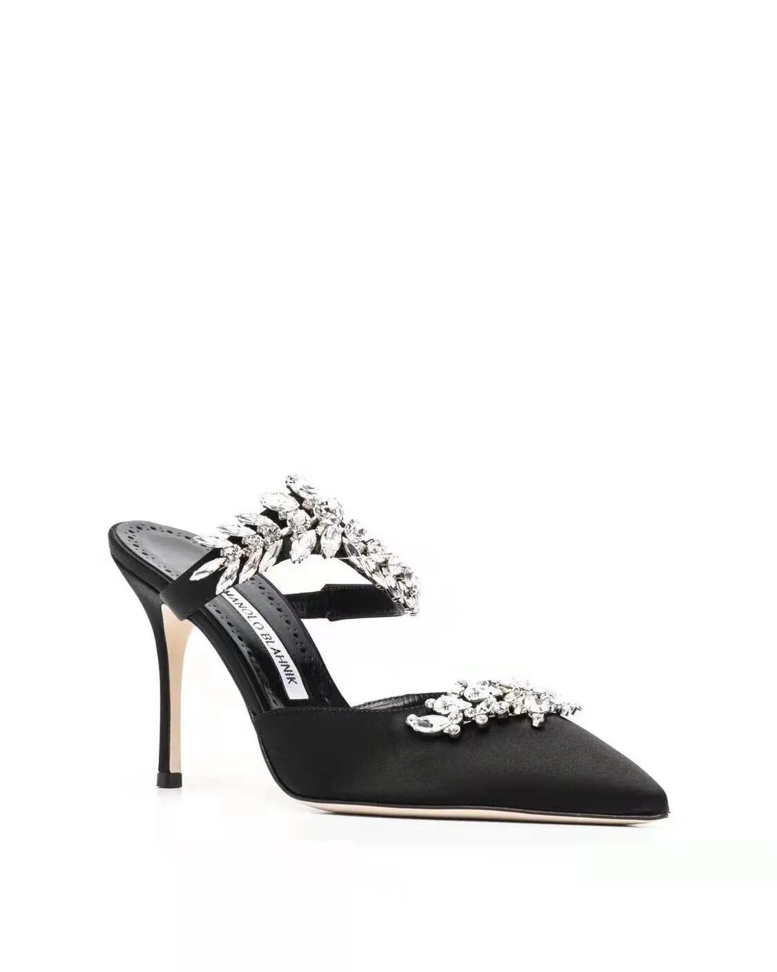 90mm Latexa Satin Pumps