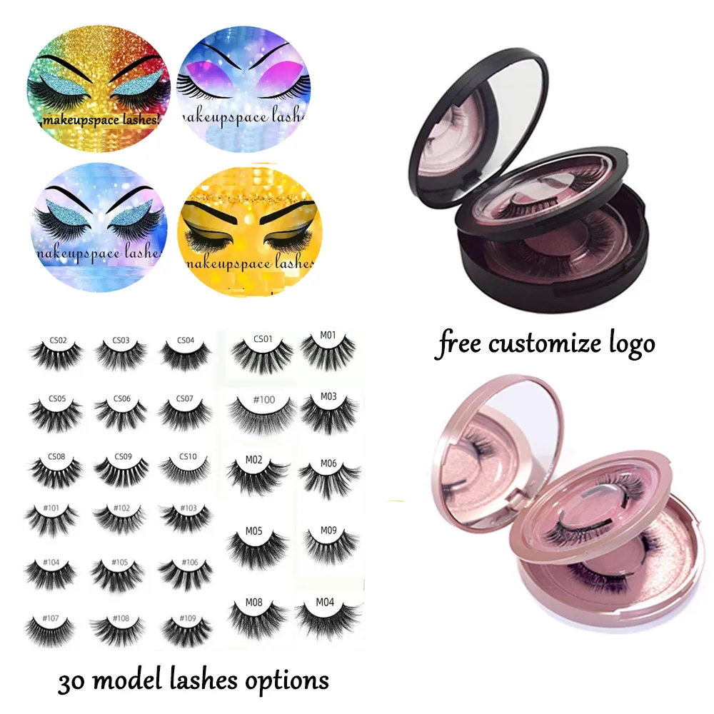 Makyaj Çapraz Yanlış Kirpik Göz Kirpikler Uzatma El Yapımı Doğa Kirpikler 30 Modelleri Için 2 Çift Set Bir Set Gül Altın veya Kara Kutu Ücretsiz Özelleştirmek Logo