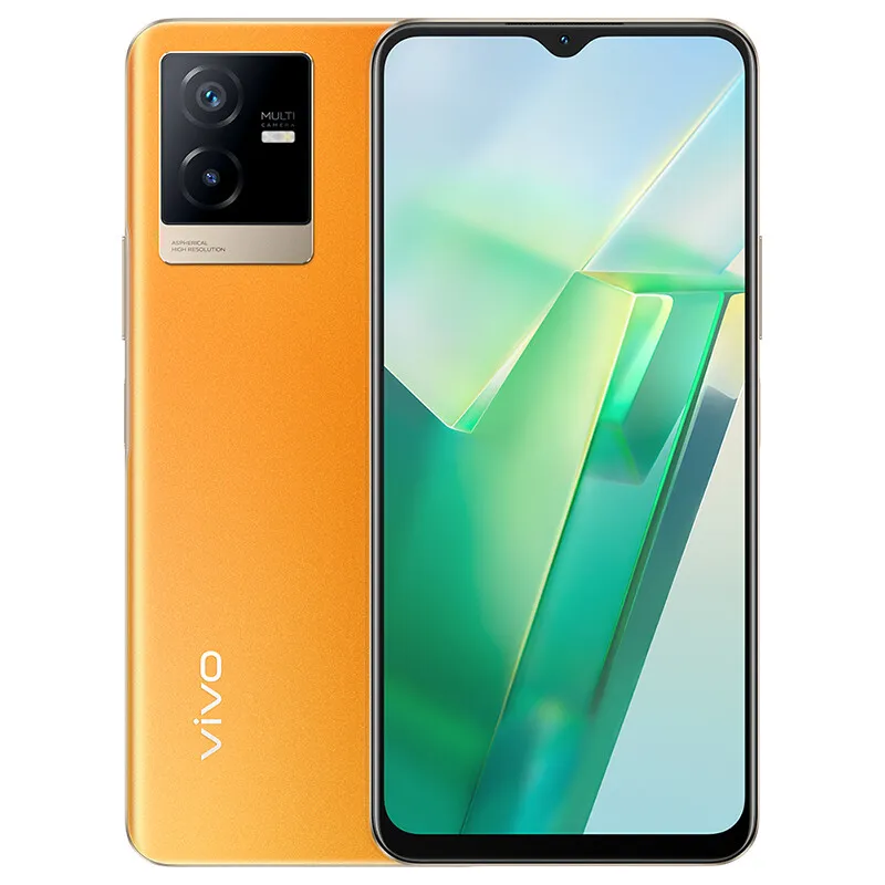 Original Vivo T2x 5G Mobile Phone 8GB RAM 128GB 256GB ROM MTK Dimensity 1300 Android 6.58" 144Hz Full Screen 50.0MP AF NFC 6000mAh Fingerprint ID Face Wake Smart Cell Phone