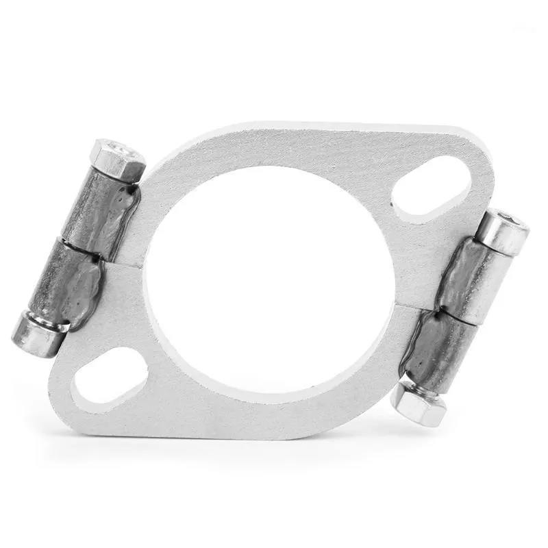 Manifold & Parts 2.5in 63mm Steel Exhaust Flange Flat Oval Split Repair Replacement Accessory ExhaustManifold