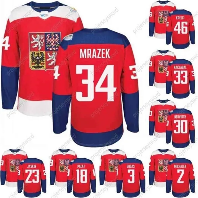 Maillot De Hockey Tchèque Vintage XL/2XL - Équipe Nationale, Rétro, Occasion