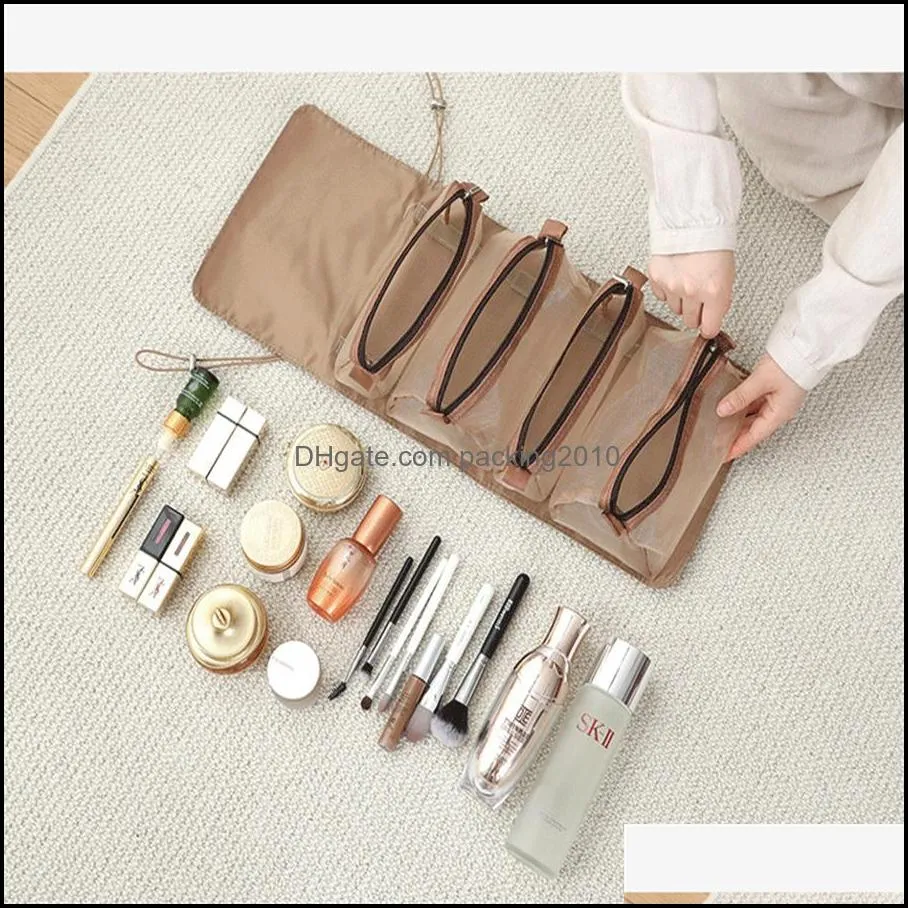 Fashion style cosmetic bag portable large-capacity storage bag ins wind super fire simple Korean travel wash