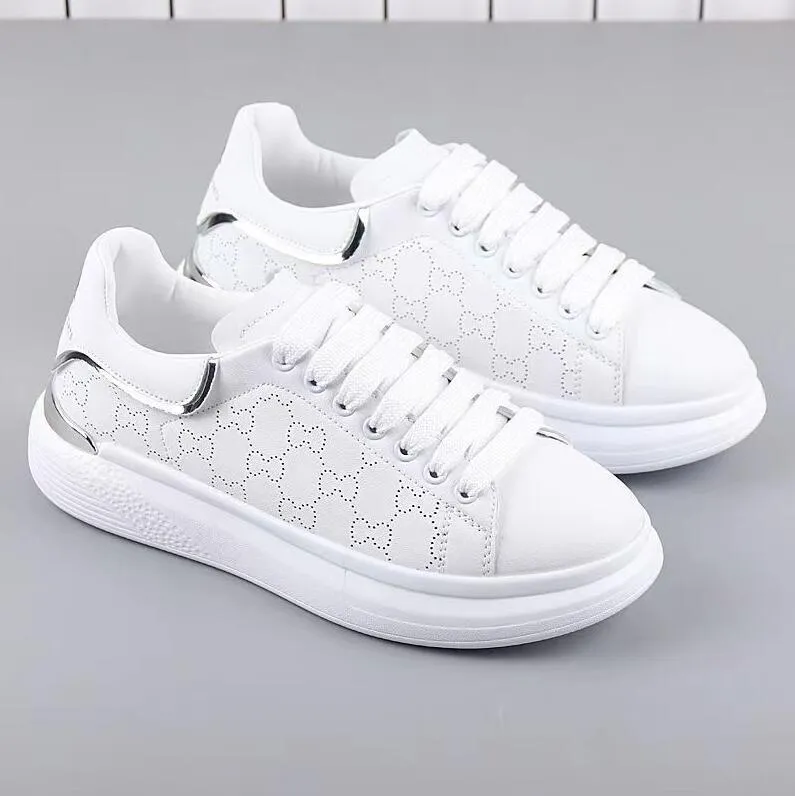 2022GG 새 디자이너 브랜드 럭셔리 남성 여성 신발 웨지 흰색 신발 두꺼운 바닥 캐주얼 스니커즈 남여 플랫폼 테니스 Zapatos 35-44