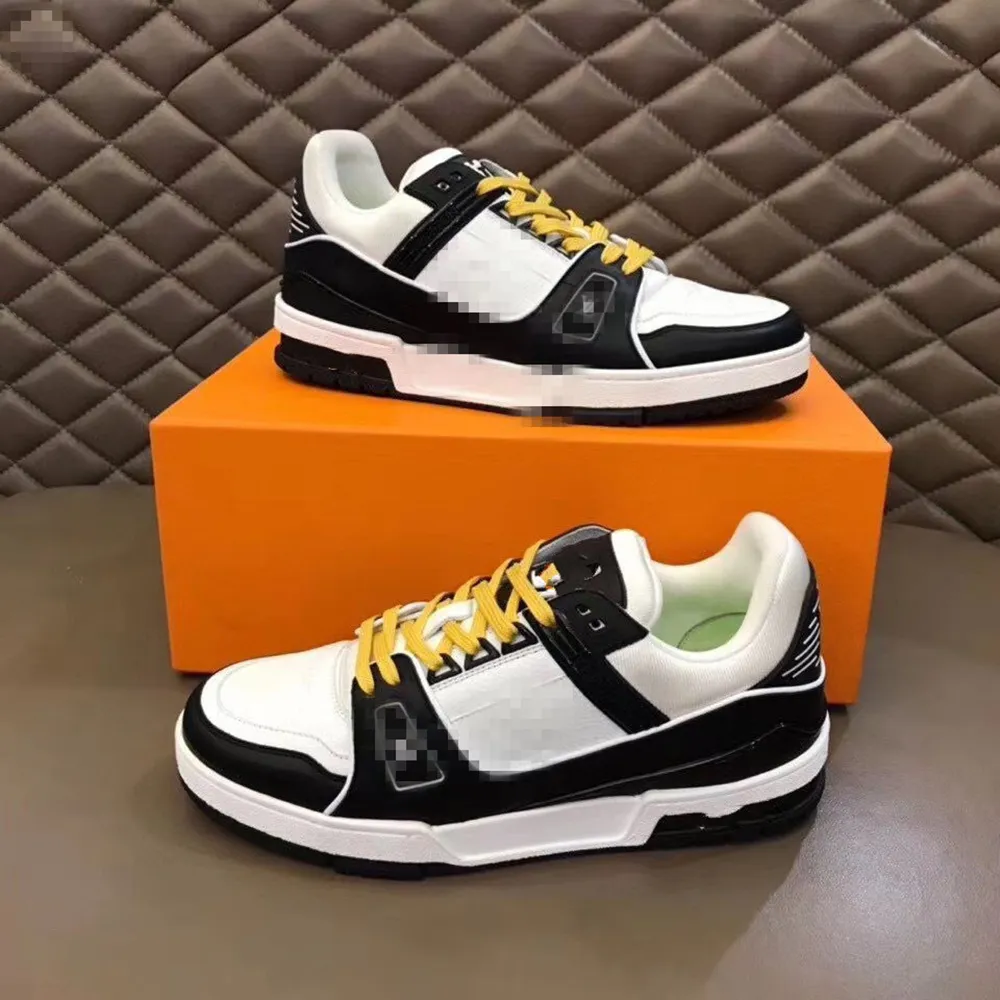 Officiell webbplats Luxury Men's Casual Sneakers Fashion Shoes High Quality Travel Sneakers Original Fast Delivery MKJKK00002