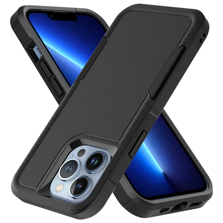 Hibrid Zırh Telefon Kılıfları Apple iPhone SE 2022 Için 13 Pro Max 12 11 XR XS 7 8 Artı Darbeye TPU PC Koruyucu Kapak, B
