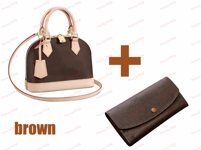 Borsa tote marrone da 2 pezzi Borsa a tracolla da donna Borse a tracolla sportive casual Portafogli da donna Borsa a tracolla di lusso Borsa alla moda in pelle PU