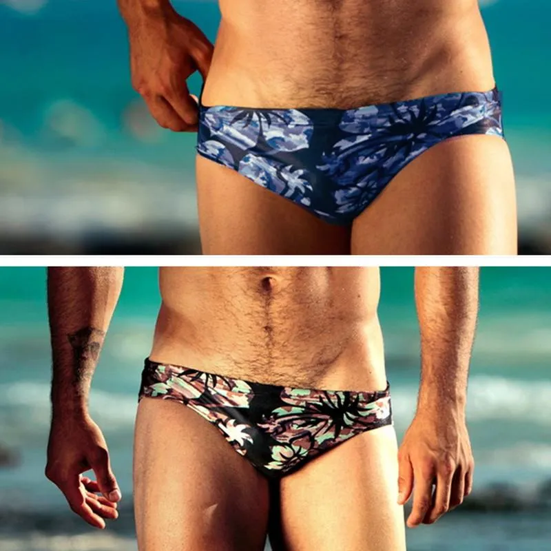 Mens Swimwear Mens Men Swimming Briefs Sexy Gay Man Swim Trunks Male Print  Bathing Suit Boys Speedo Endurance Swimsuit Surfing Underwear From  Wangyiboo, $13.56