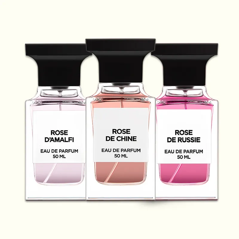 Neutral perfume 100ml long lasting fragrance oriental spicy notes highest quality Rose D'Amalfi Rose de Chine for any skin