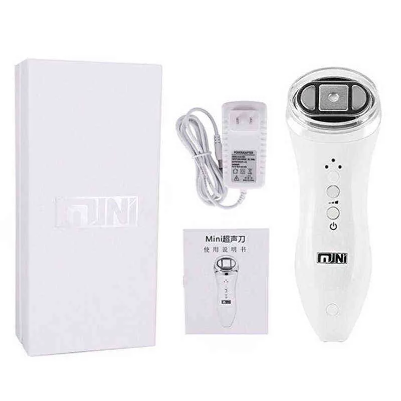 Ultrasonic Mini HIFU Skin Rejuvenation RF Lifting Beauty Therapy High Intensity Focused Ultrasound Care Device 220512