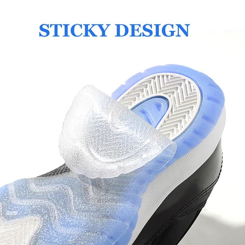 Skor Sole Protector Sticker för sneakers Bottom GRIP GRIP SHOE SOLE OULLSOLE Intersula Pad Drop Self-Hehesive Sules