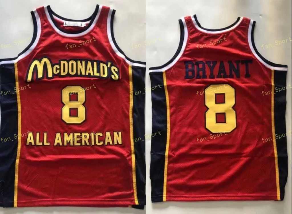 Maillot Collector Kobe Bryant High School McDonalds All American - Taille M
