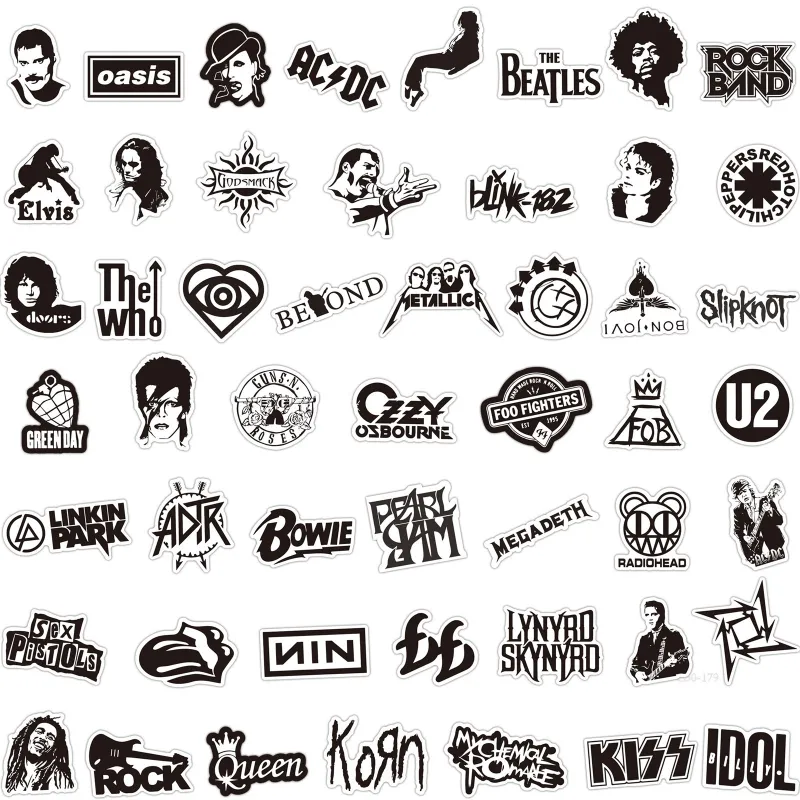 Band stickers on sale