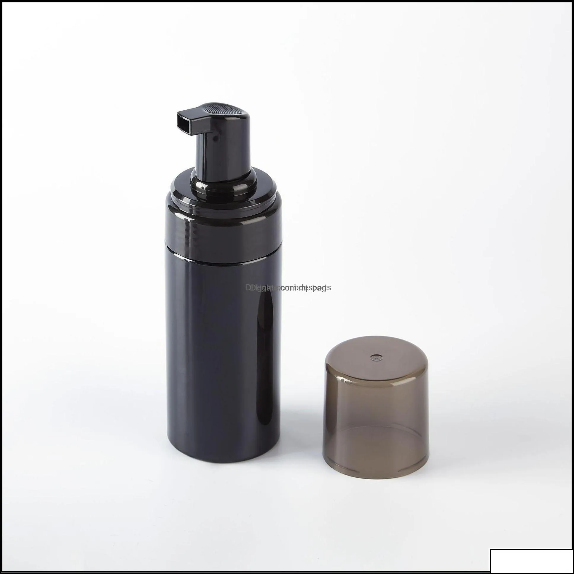 Packing Bottles Office School Business Industrial Black Plastic Foam Pump 100Ml 120Ml 150Ml 200Ml Bpa With Transparent-Black Er For