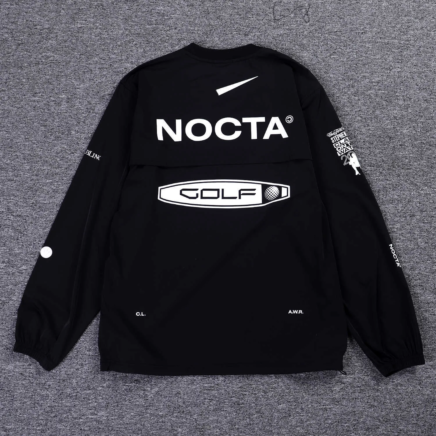 メンズウェア NIKE NOCTA Long Sleeve Woven Crew S GOLF Nike x Drake NOCTA Golf Crewneck Top Green Size S | eBay