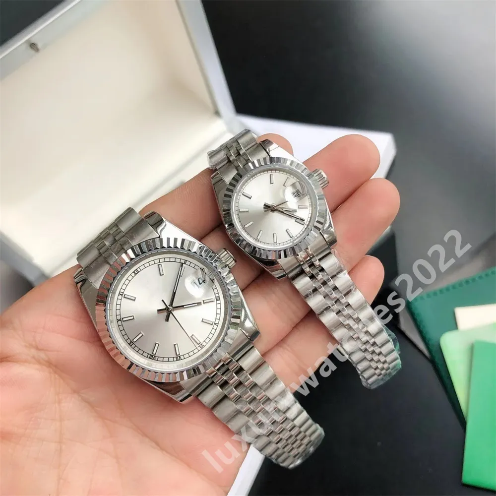 Luxury Mens Watch 36mm 41mm Double Size asia 2813 Movement Silver Dial ZR Factory Mechanical Automatic Date Men 904L Wristwatch