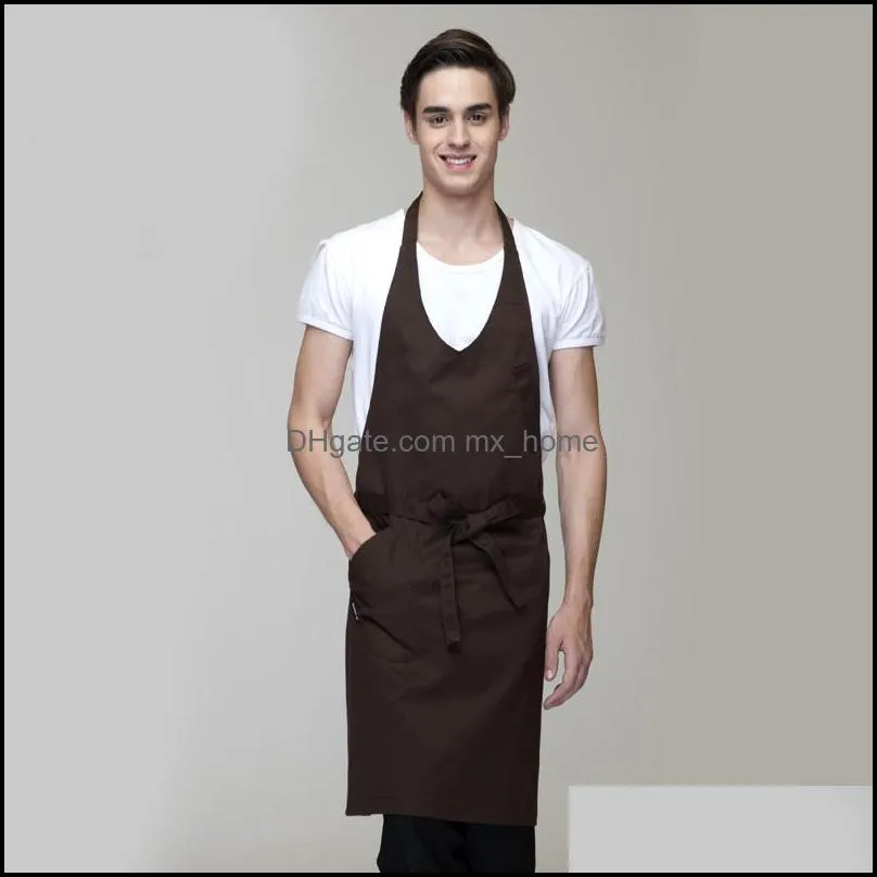 Kitchen aprons home cooking apron chef aprons cafe aprons