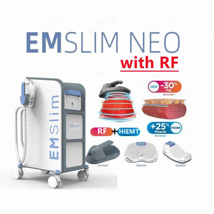 2022 Emslim RF Body Sculpting Machine 7 Tesla 4 손질 전자기 건물 근육 자극기 장비 Hi-EMT Emslim Neo