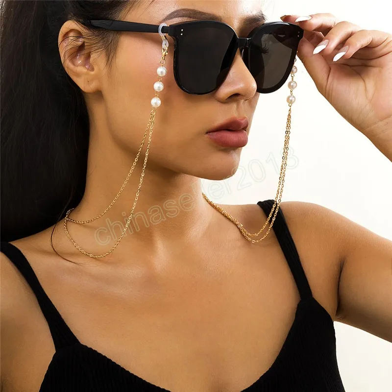 Brillenband, Brillen-Hängekette für Damen, Sonnenbrille, Brillenhalter, Umhängeband, Schmuck