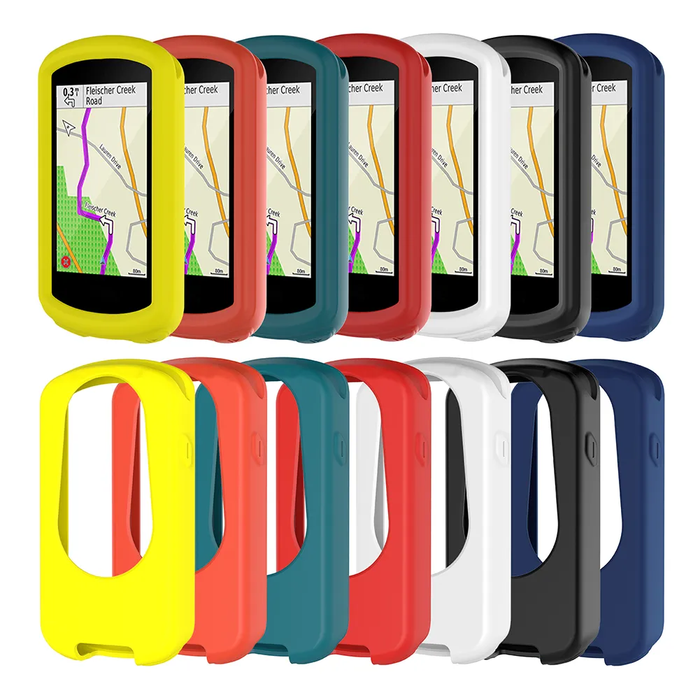 Silicone Bike Computer Protective Cases for Smart Wristbands Garmin Edge 1030 Plus/Edge 1030 GPS Protective Case/Cover/Skin Shell