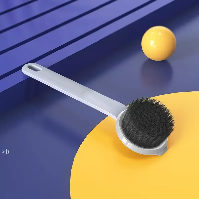 High Quality Long Handle Solid Color Pot Brush Kitchen Can Be Hung Plastic Cleaning Brush Pots Dish-washing Brushes