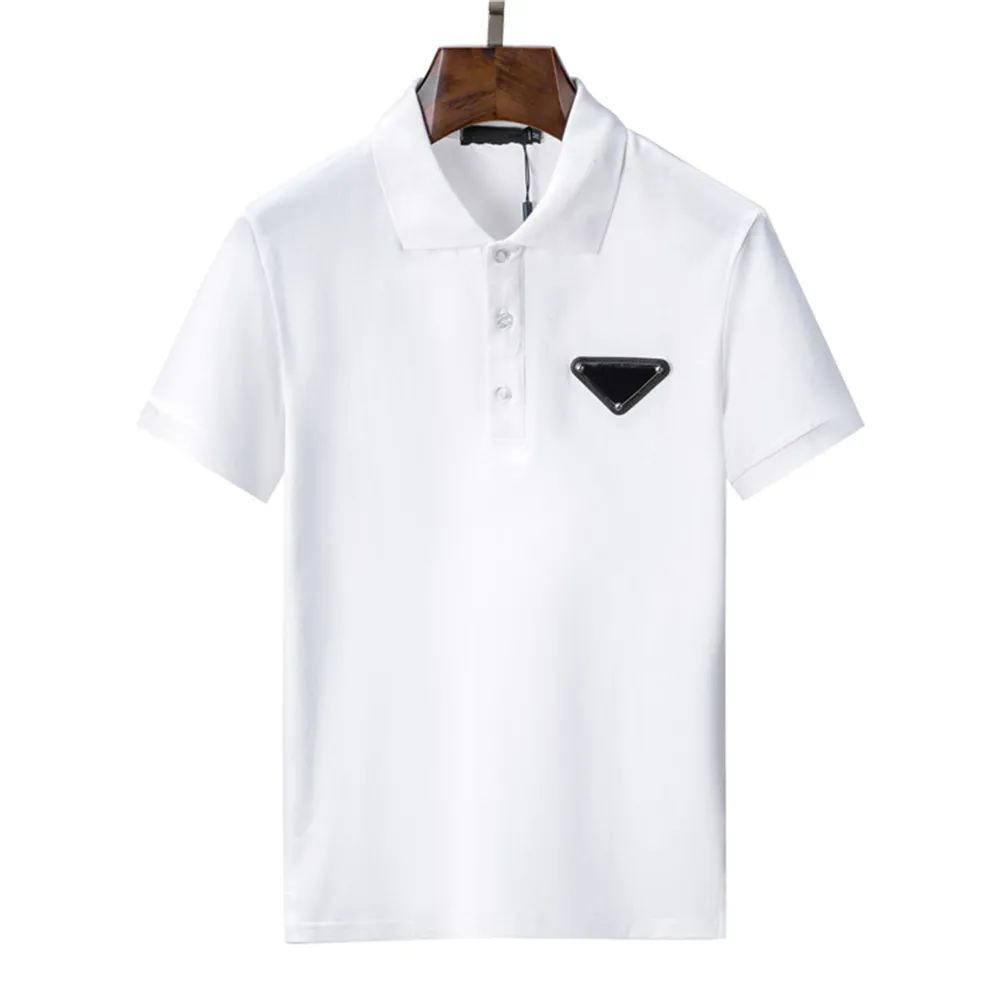 2022 Designer Men Polo Shirt T-Shirt Business Dasual Shirt Short Morts 100 ٪ Cotton عالية الجودة من الرسائل المطرزة الكلاسيكية العلامة التجارية Largem-3XL#88