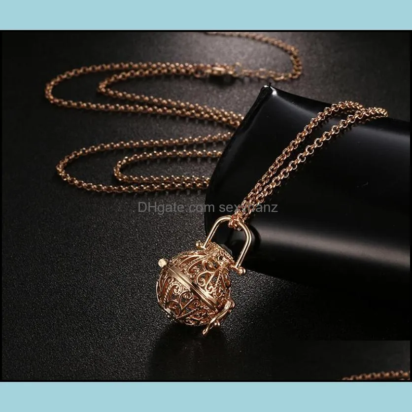 HOT Sale Aromatherapy Diffuser Necklaces Essential Oils Diffuser Necklace Fashion New Locket Pendants Necklace 5 Colors Free SHip