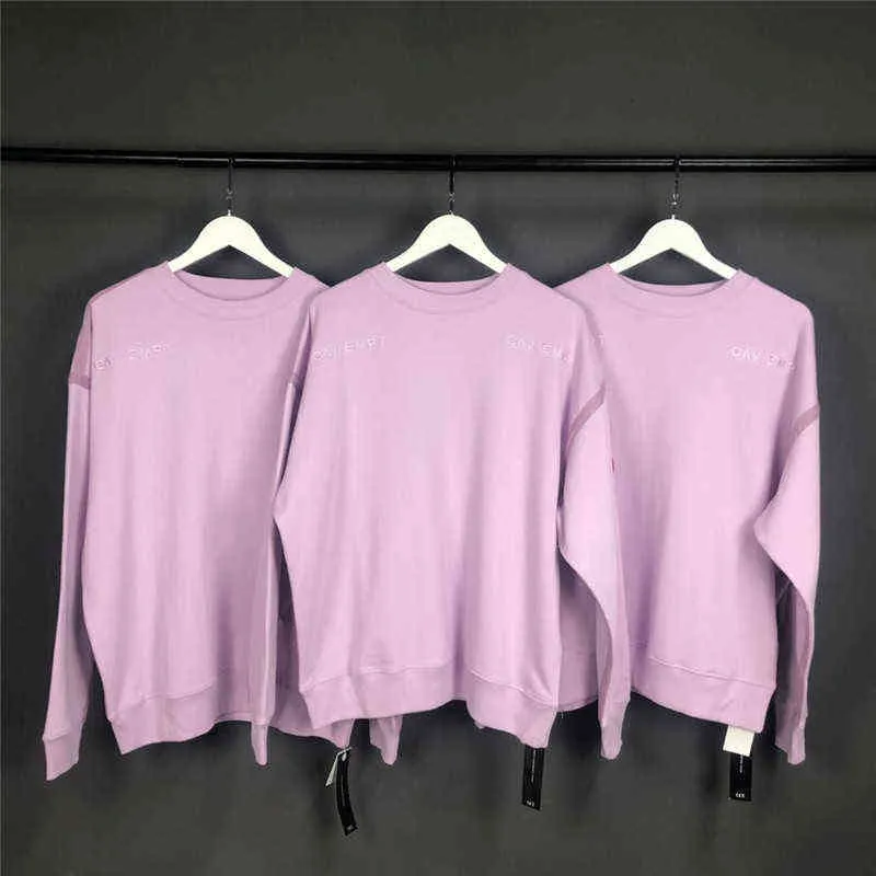 Top Quality Pink Patch CavEmpt 19ss C.E Dispersion Crew Neck 
