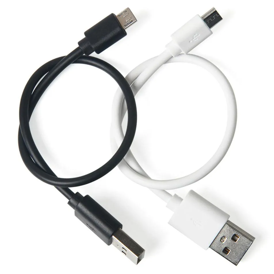 Kısa 25cm uzunluğunda USB Tip-C Kablosu 2A Hızlı Şarj Mikro USB V8 Samsung Xiaomi LG HUAWEI263M için