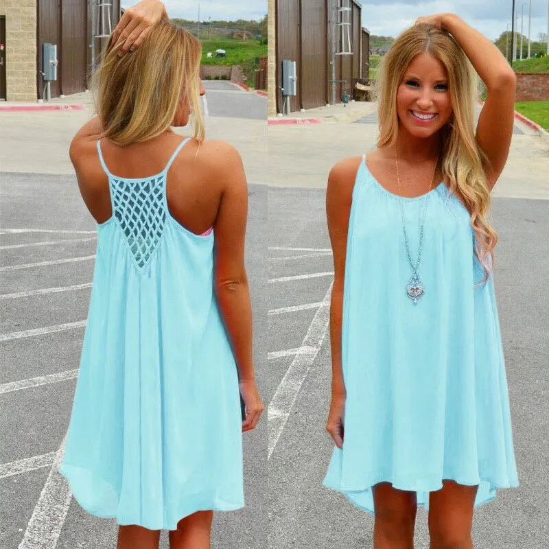 ganni blue leopard dress Neon Nights Mesh Mini Dress main image 1