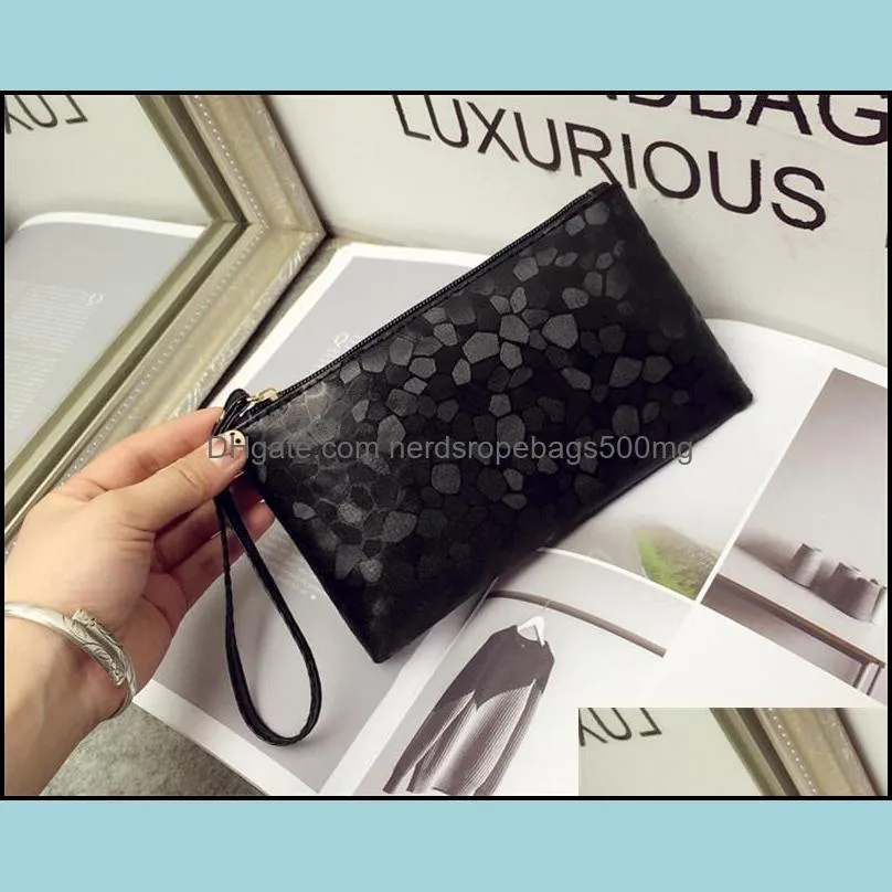 Fashion Womens Handle Makeup Pouch PU Leather Portable Multicolour Handbags Storage Card Cosmetic Mini Bag High Quality 2 4js L2