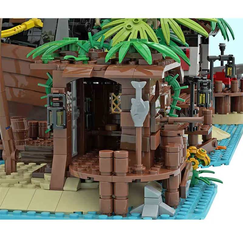 Pirates Barracuda Bay Succulent Building Blocks Set MOC 71229 Shed Model Irates For 21322 49016 Sea Beach Perfect Kids Toy And Gift T230103 From Annaya store 8.47 DHgate.Com