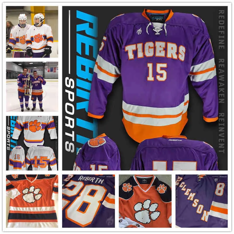 Clemson hockey hot sale jersey