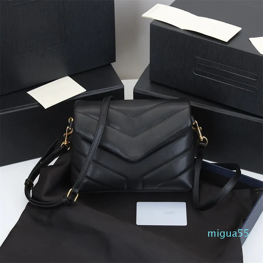 Borse di lusso firmate borse quadrate borse a catena grassa borsa in vera pelle borsa a tracolla da donna mini borsa nera e beige di alta qualità