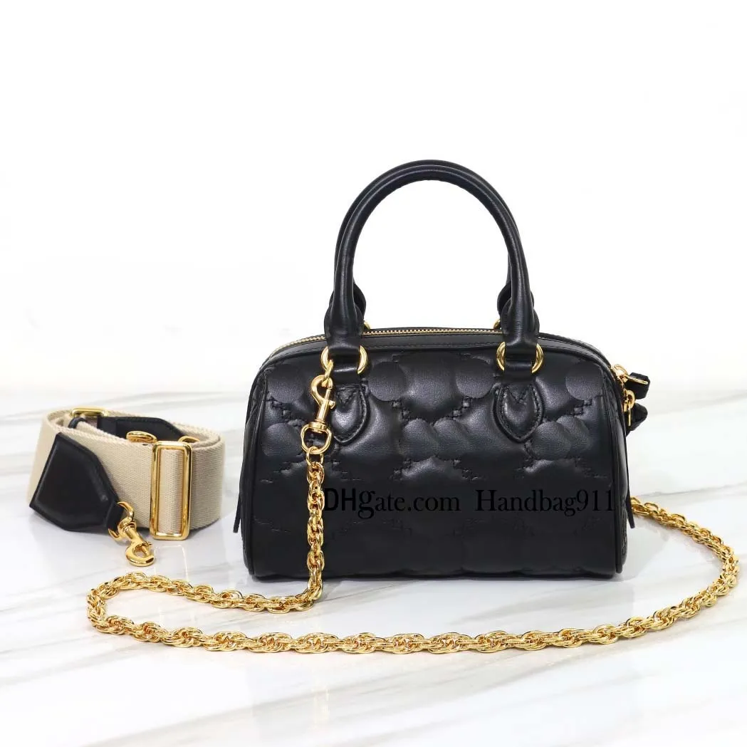 Top Quality Womens Cowhide Shoulder Bag Luxury Designer Women Crossbody Bags Newest Woman Handbag Purse Branded Genuine Leather Fashion Chain Camera Bag