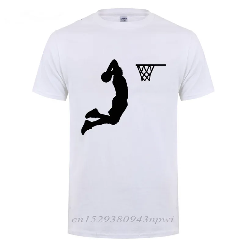 Slam Basketbal T-shirt Grappig Verjaardagscadeau Voor Mannen Vriendje Modieuze Vaporwave Ronde Hals Casual Katoenen T-shirts T-shirt 220509