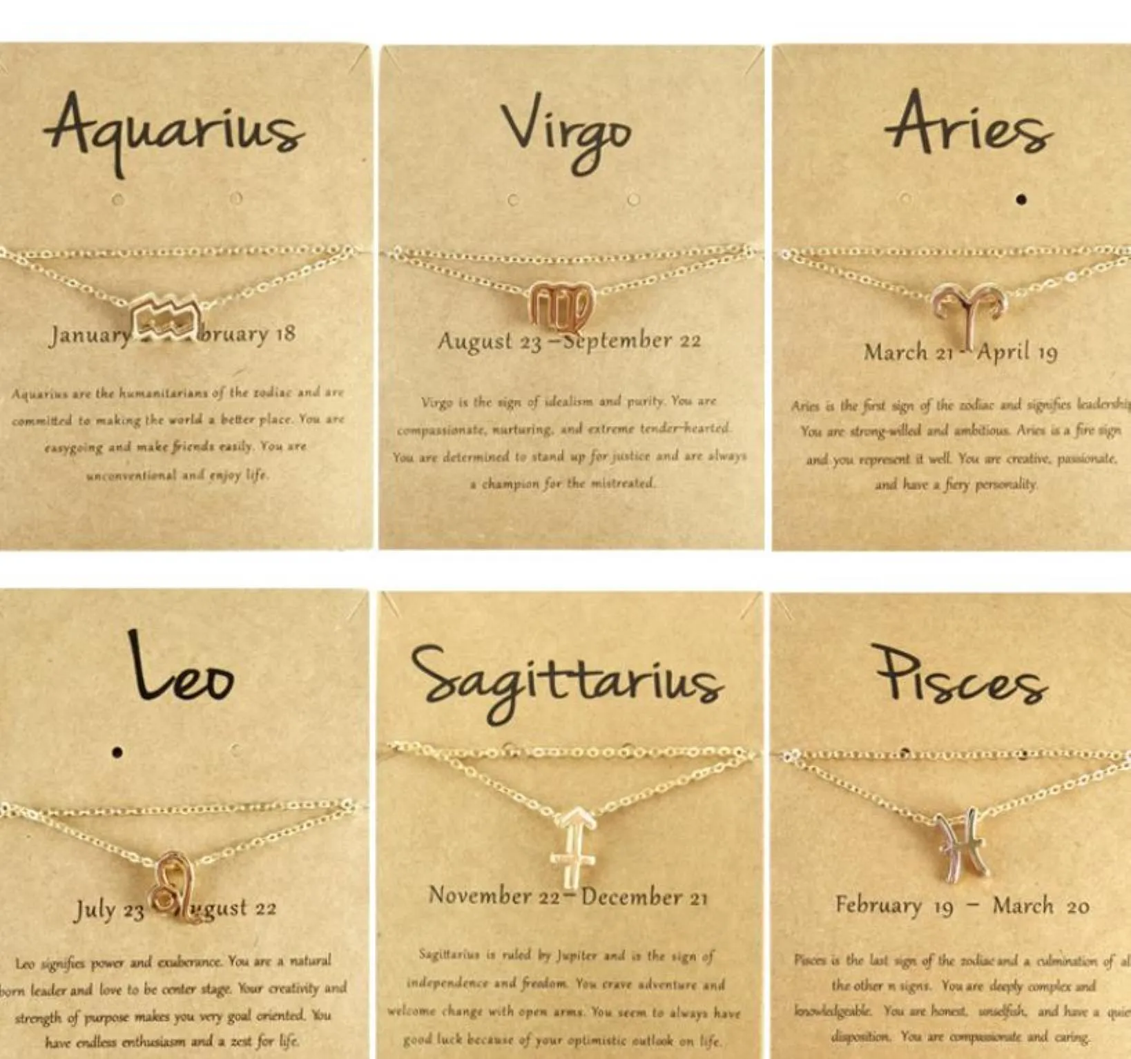 Constellation Anklets Zodiac Sign Horoscope Pendant Jewelry Astrology Birthday Gift with Message Card for Women, Trend All-Match