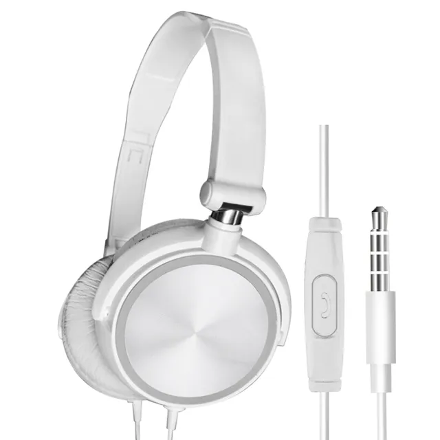 Oyun Kulak Kulaklıları Üzerinde Mikrofonlu Kablolu Kulaklıklar Bas Hifi Müzik Stereo Kulaklık Sony Xiaomi Huawei PC PS PS Wii Wii