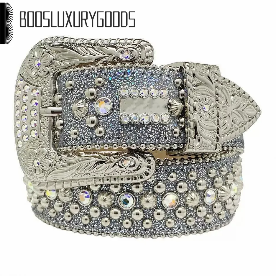 AA1112 ner Belt Bb Simon Belts for Men Women Shiny Diamond Belt the Trojan Red Jet AB Cintura Uomo Boosgoods