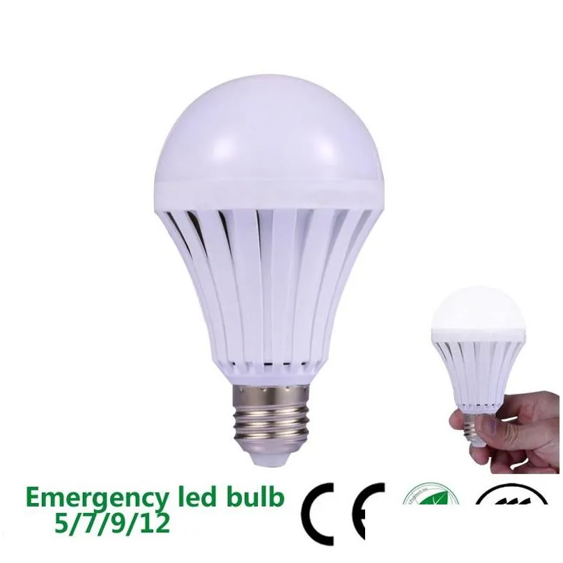 e27 led bulbs emergency lamp 5w 7w 9w 12w manual/automatic control 180 degree light street vendors use working 35 hours