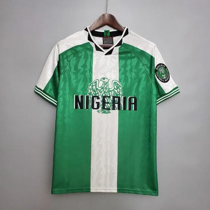 ナイジェリア1994レトロサッカージャージー オコチャカヌフィニ